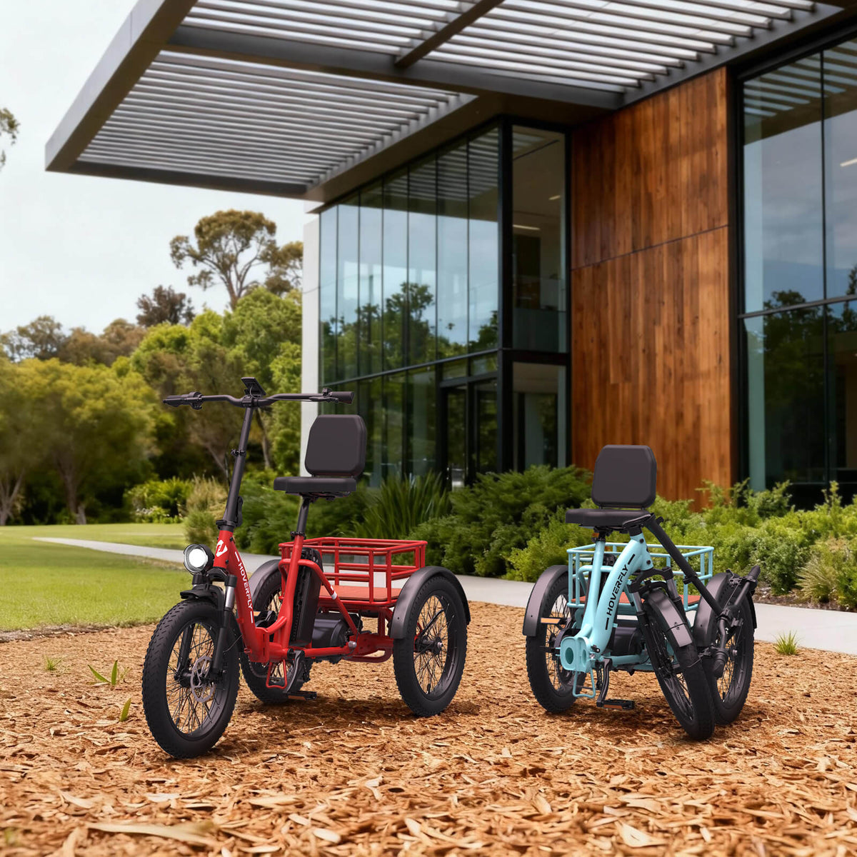 Hoverfly® ET1 Folding Electric Trike 15.5mph | 61 Miles Max Range ((👻Halloween Sale))