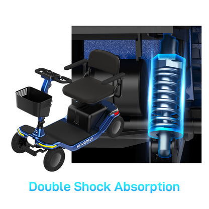 Hoverfly T5 FDA-cleared Electric 4-Wheel Premium Mobility Scooter ((👻Halloween Sale))