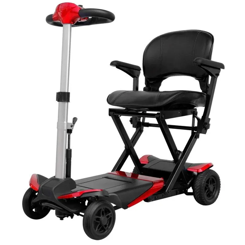 (HOT SALE 85% OFF ) Transformer Electric Automatic Folding 4-Wheel Mobility Scooter – Free Shipping