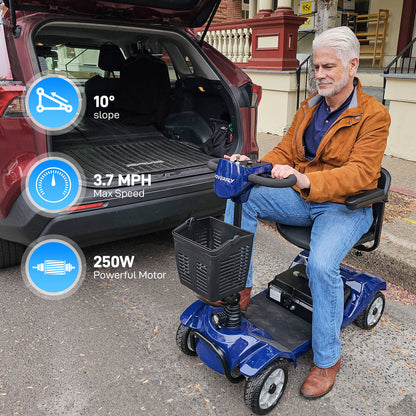 Hoverfly T4 Electric 4-wheel Mobility Scooter ((👻Halloween Sale))
