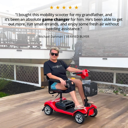 Hoverfly T4 Electric 4-wheel Mobility Scooter ((👻Halloween Sale))