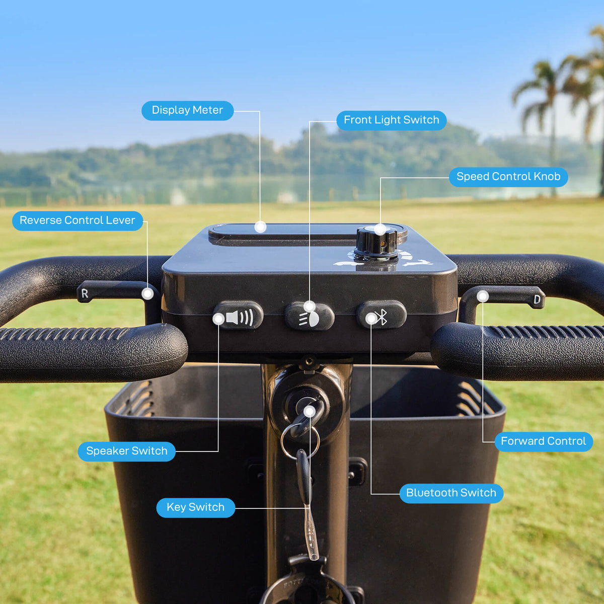 Hoverfly T5 FDA-cleared Electric 4-Wheel Premium Mobility Scooter ((👻Halloween Sale))