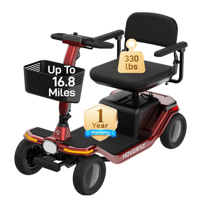 Hoverfly T5 FDA-cleared Electric 4-Wheel Premium Mobility Scooter ((👻Halloween Sale))