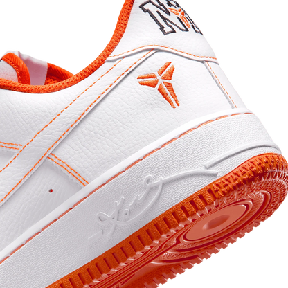 Nike Kobe Air Force 1 Low Protro 'White and Safety Orange'