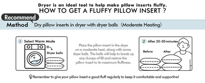 MIULEE 26x26 Euro Pillow Inserts,Set of 2 Down Feather Throw Pillows for Couch Sofa Bed, Decorative Fluffy Throw Pillow Inserts Cotton Fabric,White